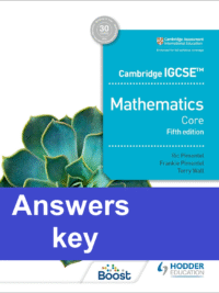 [TẢI VỀ] Answers key Hodder Cambridge IGCSE Mathematics Core Fifth edition (2023) [1]
