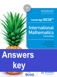 [TẢI VỀ] Answers key Hodder Cambridge IGCSE International Mathematics Third edition (2023) [1]