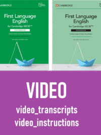 [TẢI VỀ] Cambridge IGCSE First Language English (6th Edition 2025) - VIDEO và Script [1]
