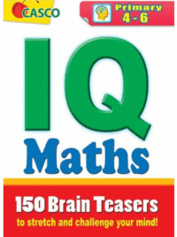 CASCO IQ Maths 150 Brain Teasers for Primary Level 4-6
