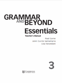 Cambridge Grammar and Beyond Essentials Level 3 Teacher's Manual (2019)