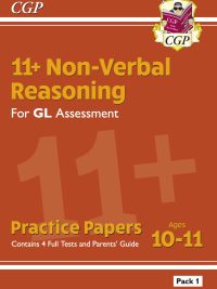 11+ Non-Verbal Reasoning Practice Papers For GL Assessment (Ages 10-11) Pack 1