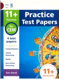 11+ Success for CEM: Practice Test Papers - Get Ahead (4 Test Papers)
