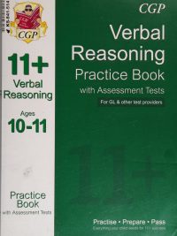 11+ Verbal Reasoning Practice Book with Assessment Tests (Ages 10-11)