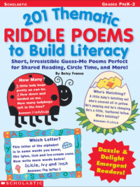 201 Thematic Riddle Poems to Build Literacy