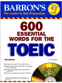 Barron's 600 Essential Words for the TOEIC 3rd Edition (2008)