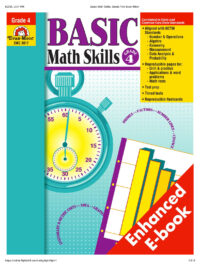 Basic Math Skills Grade 4 (Enhanced E-book)