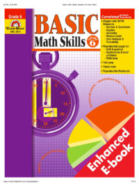 Basic Math Skills Grade 6 (Enhanced E-book)