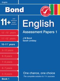 Bond 11+ English Assessment Papers Book 1 (10-11+ years)