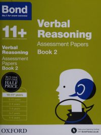 Bond 11+: Verbal Reasoning Assessment Papers Book 2 (10-11+ years)