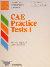CAE Practice Tests 1 Student's Book (1991)