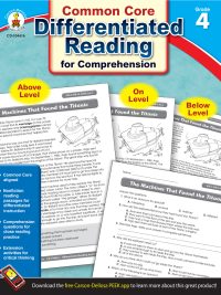 Common Core Differentiated Reading for Comprehension Grade 4