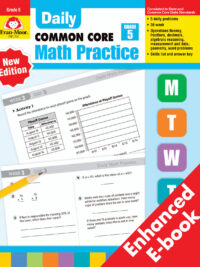 Daily Common Core Math Practice Grade 5 - New Edition
