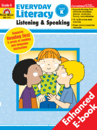 Everyday Literacy: Listening & Speaking Grade K (Enhanced E-book)