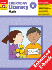 Everyday Literacy: Math Grade K (Enhanced E-book)
