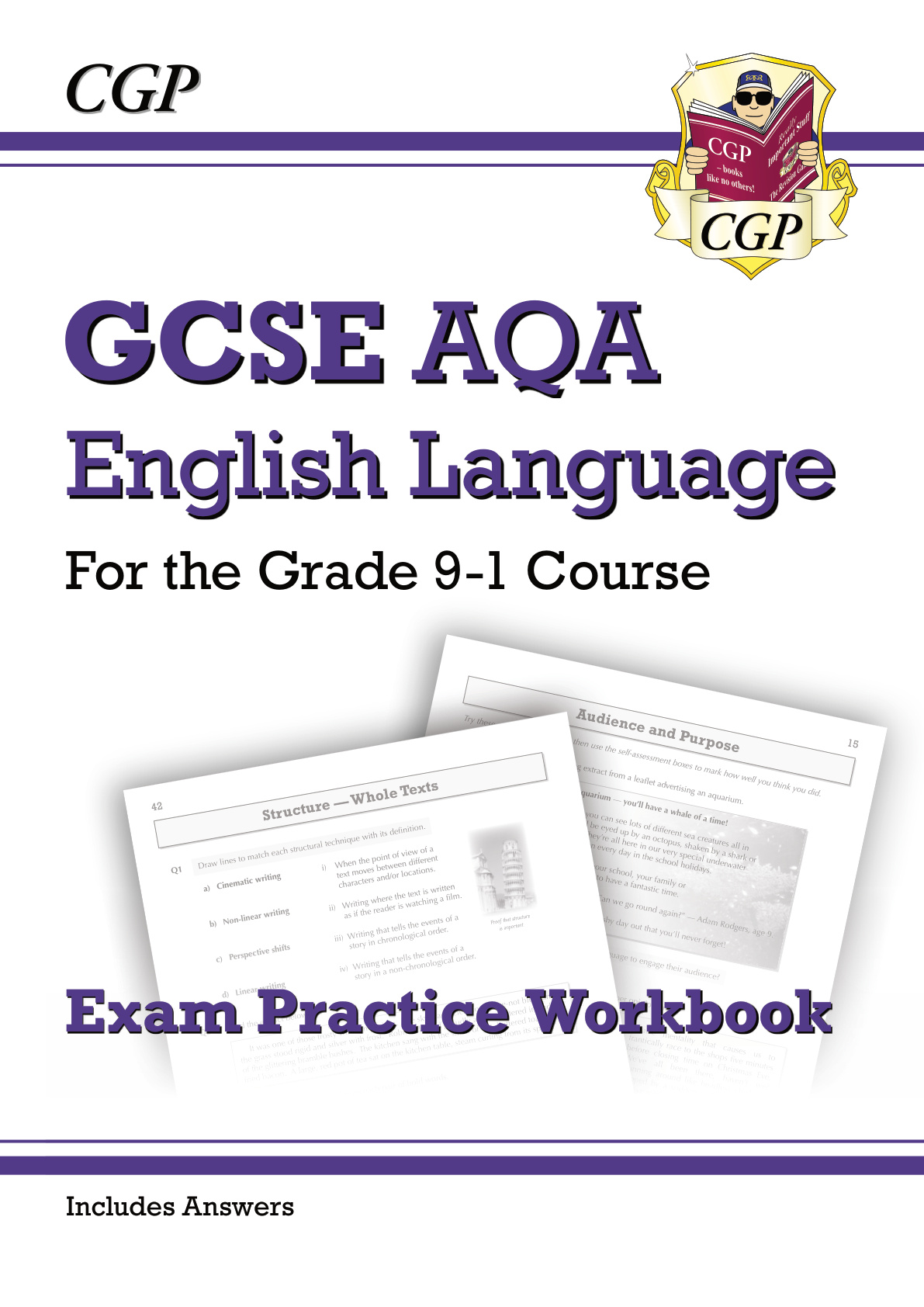 GCSE AQA English Language: For the Grade 9-1 Course - Exam Practice Workbook (Includes Answers)