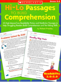 Hi-Lo Passages to Build Comprehension Grades 5-6