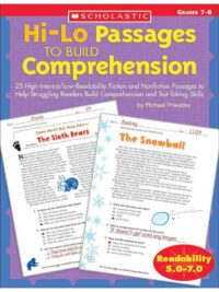 Hi-Lo Passages to Build Comprehension: Grades 7-8