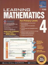 Learning Mathematics Book 4 For Primary Levels (New Edition) (2018)