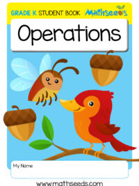 Mathseeds Operations Grade K Student Book