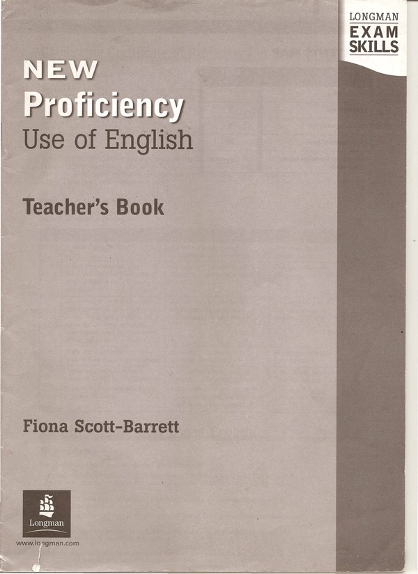 NEW Proficiency Use of English Teacher's Book (2002)