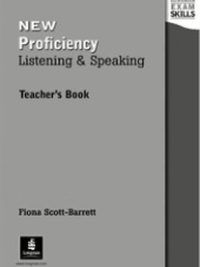 New Proficiency Listening & Speaking Teacher's Book (1999)