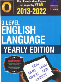 O Level English Language Yearly Edition (2013-2022)