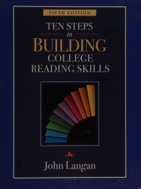 Ten Steps to Building College Reading Skills Fifth Edition (2011)