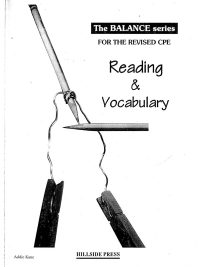 The BALANCE Series: Reading & Vocabulary 1 - For the Revised CPE
