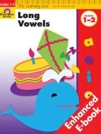 The Learning Line: Long Vowels Grades 1-2 Enhanced E-book