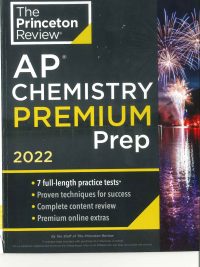 The Princeton Review AP Chemistry Premium Prep 2022 Edition
