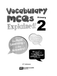 Vocabulary MCQs Explained! Primary 2