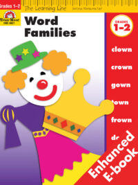 Word Families (The Learning Line) Grades 1-2 Enhanced E-book