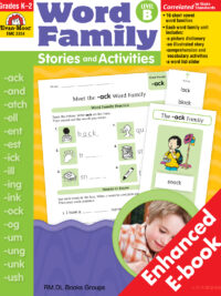 Word Family Stories and Activities Level B