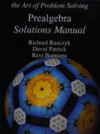 the Art of Problem Solving: Prealgebra Solutions Manual