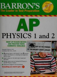Barron's AP Physics 1 and 2 (2015)