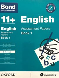 Bond 11+ English Assessment Papers Book 1 (9-10 years)