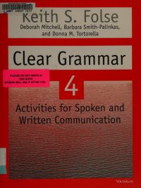Clear Grammar 4: Activities for Spoken and Written Communication (2003)