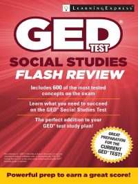 GED Test Social Studies Flash Review First Edition (2015)