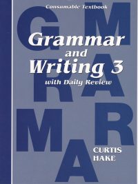 Grammar and Writing 3 with Daily Review (Consumable Textbook)