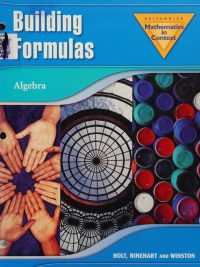 Mathematics in Context: Building Formulas (Algebra) (2006)