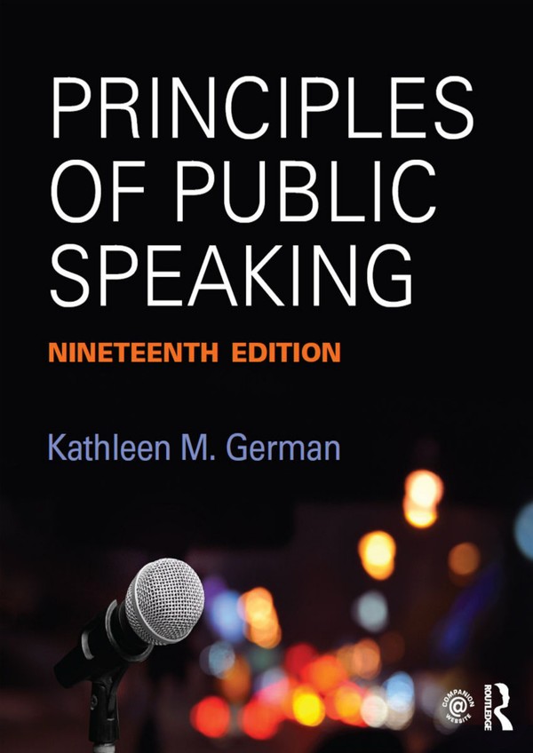 Principles of Public Speaking Nineteenth Edition (2017)