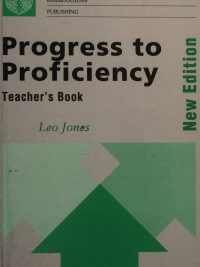 Progress to Proficiency New Edition Teacher's Book (1993)