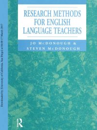 Research Methods for English Language Teachers (2014)