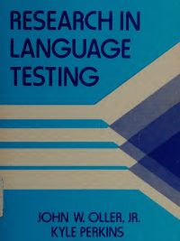 Research in Language Testing (1980)