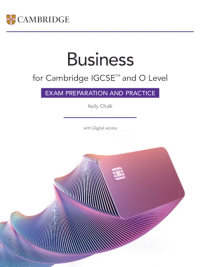 Cambridge IGCSE and O Level Business (Fourth Edition 2025) Exam Preparation and Practice