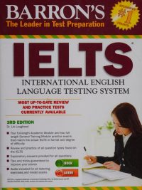 BARRON'S IELTS International English Language Testing System Third Edition (with Audio CDs) (2013)