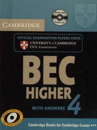 Cambridge BEC Higher 4 With Answers: Official Examination Papers from University of Cambridge ESOL Examinations (2009)