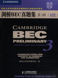Cambridge BEC Preliminary 3 Student's Book with Answers (2006)