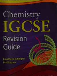 Chemistry IGCSE Revision Guide (2009)